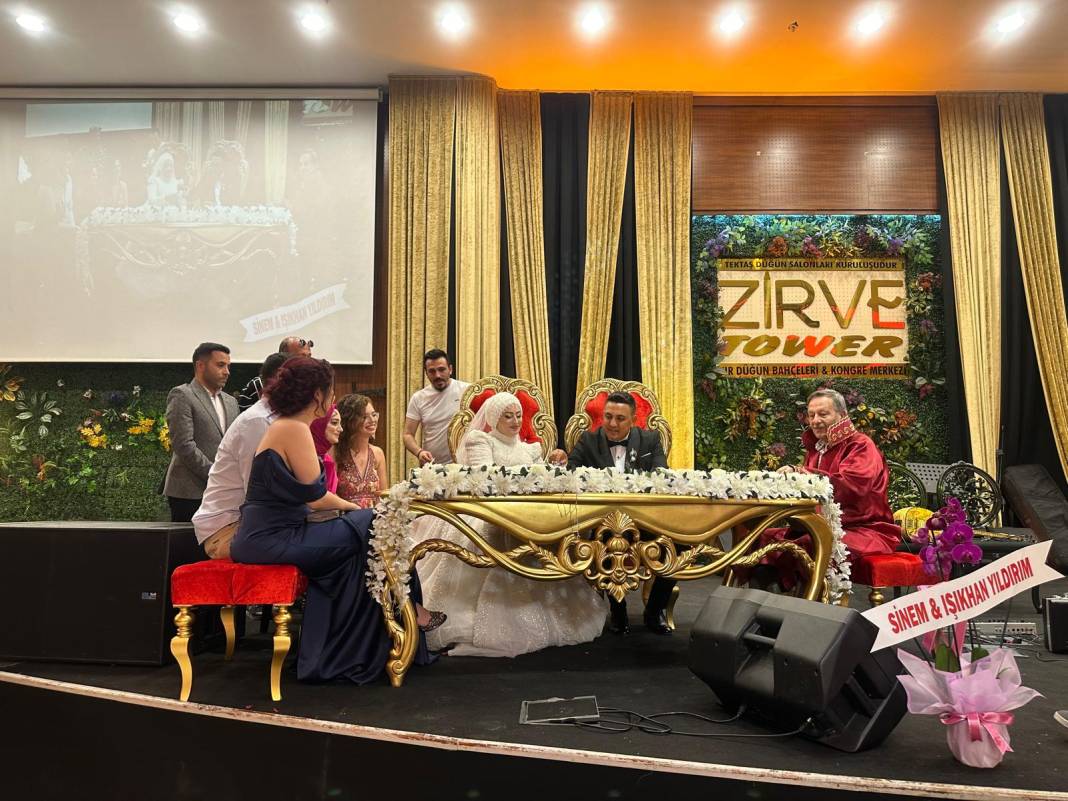 Şerife Sena ile Kemal Can evlendi 3